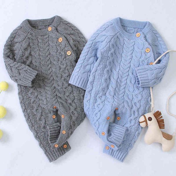 infant baby boys girls rompers clothes children boy girl kids shoulder button knitting long sleeve pure color 210429, Blue
infant baby boys girls rompers clothes children boy girl kids shoulder button knitting long sleeve pure color 210429, Blue