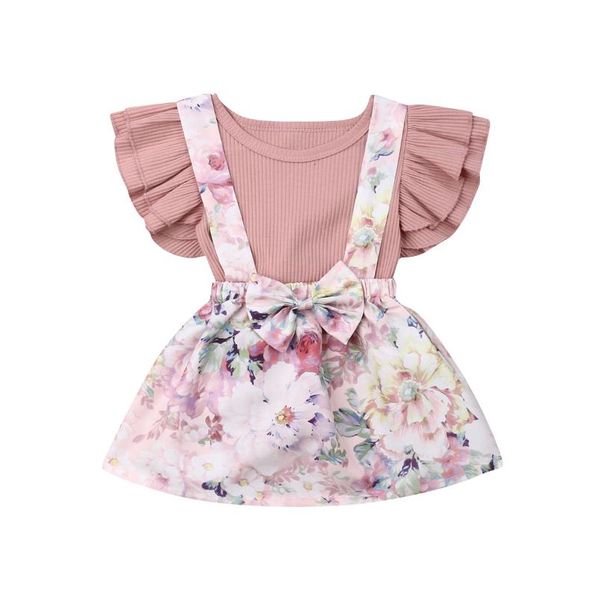 toddler kids baby girls summer clothes ruffle sleeve knitted romper short floral skirt dress outfits set clothing sets, White
toddler kids baby girls summer clothes ruffle sleeve knitted romper short floral skirt dress outfits set clothing sets, White