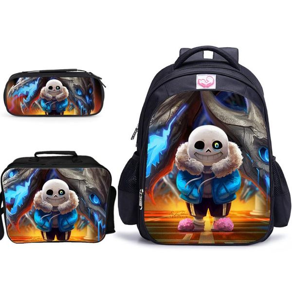 backpack 3 pcs/set 16 inch undertale children school bags boys girls orthopedic backpacks book satchel knapsack mochila
backpack 3 pcs/set 16 inch undertale children school bags boys girls orthopedic backpacks book satchel knapsack mochila