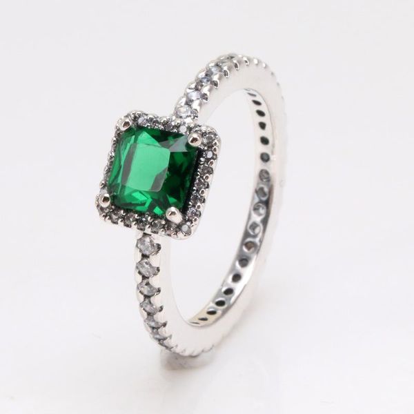 cluster rings 100% 925 sterling silver pan ring creative green square for women wedding party gift fashion jewelry, Golden;silver
cluster rings 100% 925 sterling silver pan ring creative green square for women wedding party gift fashion jewelry, Golden;silver