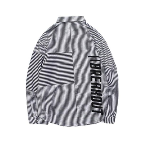 men's casual shirts printed korean striped shirt men long sleeve japanese streetwear dress mens hip hop vintage clothes 2021 5na127, White;black
men's casual shirts printed korean striped shirt men long sleeve japanese streetwear dress mens hip hop vintage clothes 2021 5na127, White;black