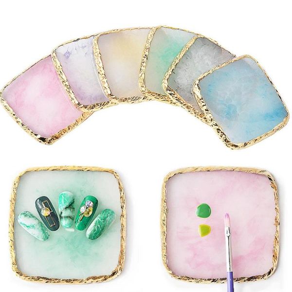 nail art kits natural resin square shape painting drawing display plate gel polish pigment holder board
nail art kits natural resin square shape painting drawing display plate gel polish pigment holder board