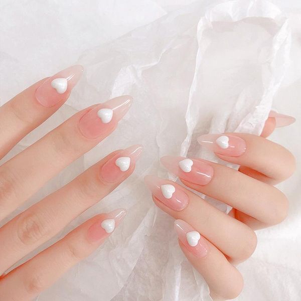 false nails 24pcs transparent peach heart wear long paragraph fashion manicure patch save time wearable nail sk88, Red;gold
false nails 24pcs transparent peach heart wear long paragraph fashion manicure patch save time wearable nail sk88, Red;gold