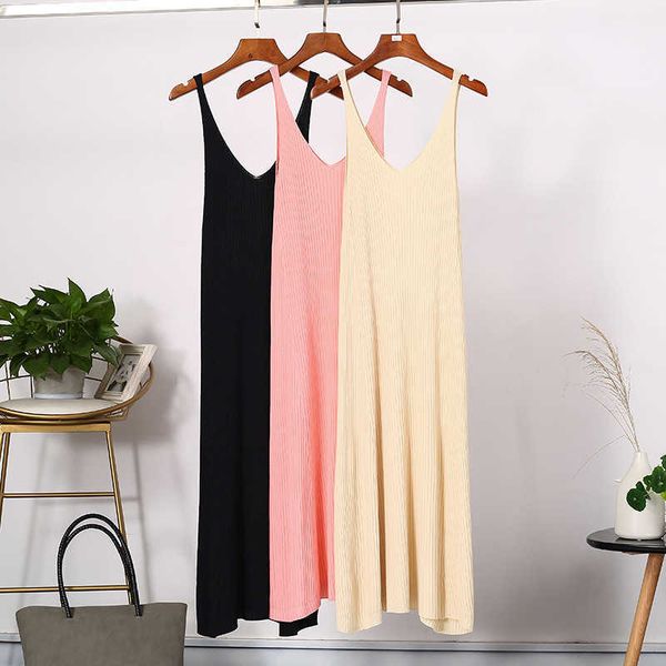women's summer wear in : versatile sleevels slim v-neck loose pit stripe long skirt suspender drs, Black;gray
women's summer wear in : versatile sleevels slim v-neck loose pit stripe long skirt suspender drs, Black;gray