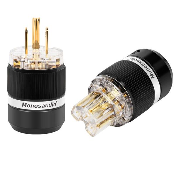 smart power plugs monosaudio m101g/f101g hi-end pure copper gold plated us plug audio connector hifi diy cord cable
smart power plugs monosaudio m101g/f101g hi-end pure copper gold plated us plug audio connector hifi diy cord cable