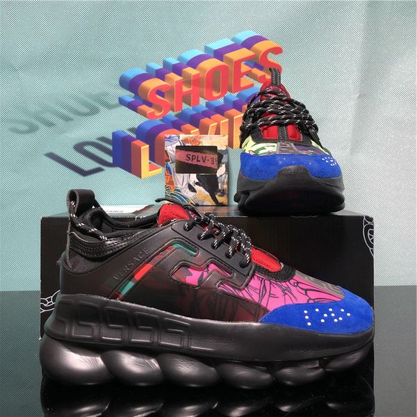 2021mens womens versace chain reaction training casual shoes men women fashion designer classic soft leather utdoor breathable trainers snea, Black
2021mens womens versace chain reaction training casual shoes men women fashion designer classic soft leather utdoor breathable trainers snea, Black