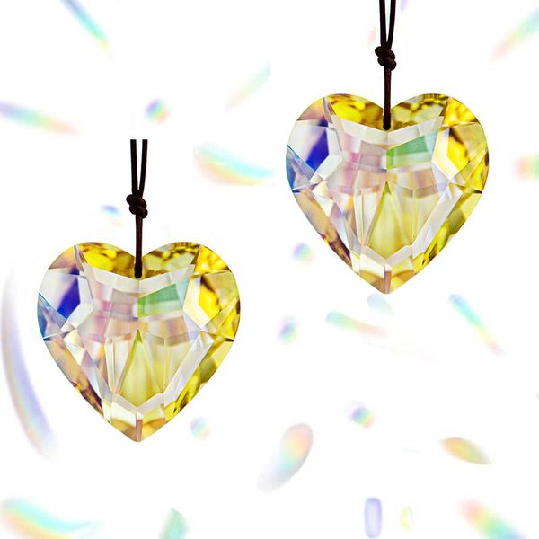 h&d 2 pack crystal heart prisms suncatcher window hanging ornament rainbow for home garden decoration christmas wedding decorations
h&d 2 pack crystal heart prisms suncatcher window hanging ornament rainbow for home garden decoration christmas wedding decorations