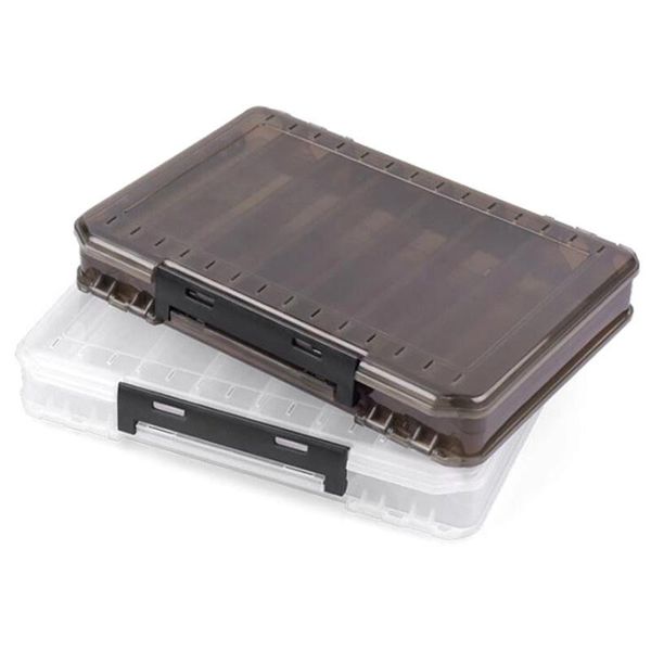 pcs double sided plastic fishing lure box compartments bait lures boxes storage fish tackle accessories
pcs double sided plastic fishing lure box compartments bait lures boxes storage fish tackle accessories