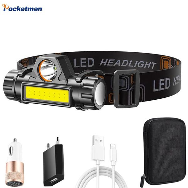 headlamps 8000lm headlamp q5+cob led powerful built-in 18650 battery outdoor camping fishing head light stepless dimming
headlamps 8000lm headlamp q5+cob led powerful built-in 18650 battery outdoor camping fishing head light stepless dimming