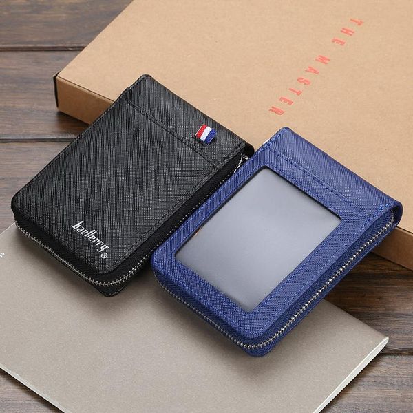mens short small wallet multifunctional casual pu handbag fashion business card holder zipper purse, Red;black
mens short small wallet multifunctional casual pu handbag fashion business card holder zipper purse, Red;black