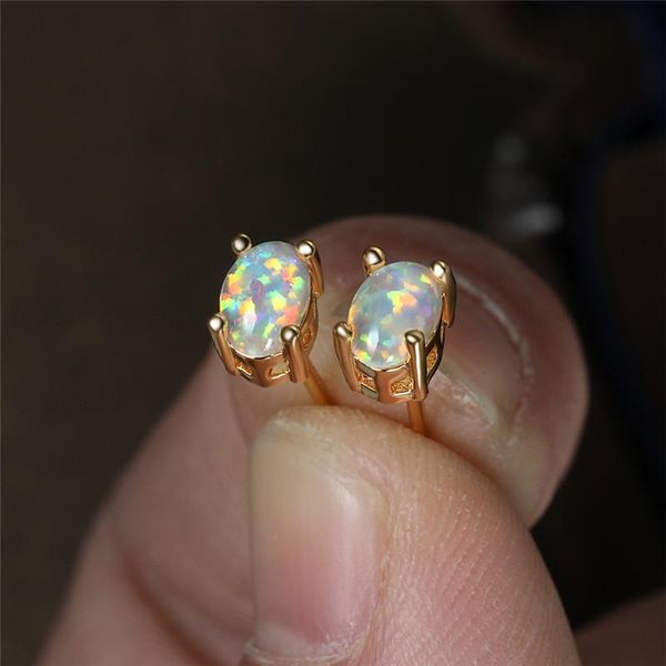 white blue opal cute small oval stone stud earrings for women wedding jewelry vintage fashion yellow/black gold bridal, Golden;silver
white blue opal cute small oval stone stud earrings for women wedding jewelry vintage fashion yellow/black gold bridal, Golden;silver