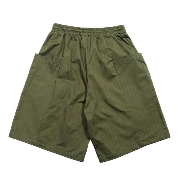 men's shorts multi-pocket cargo mens safari style summer half pants casual loose elastic waist knee-length men, White;black
men's shorts multi-pocket cargo mens safari style summer half pants casual loose elastic waist knee-length men, White;black
