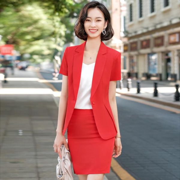 summer short sleeve formal uniform designs business suits for women ol styles professional office work wear blazers pants women's two p, White
summer short sleeve formal uniform designs business suits for women ol styles professional office work wear blazers pants women's two p, White