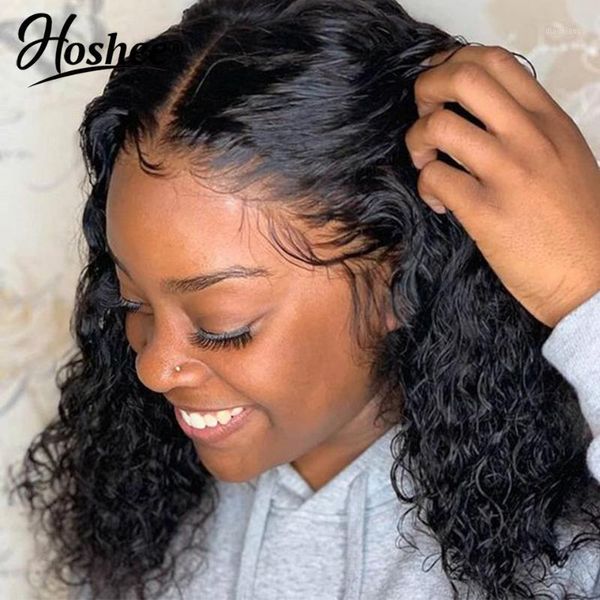 250% curly lace front human hair wigs for black women pre plucked brazilian remy short bob wig bleached knots1, Black;brown
250% curly lace front human hair wigs for black women pre plucked brazilian remy short bob wig bleached knots1, Black;brown