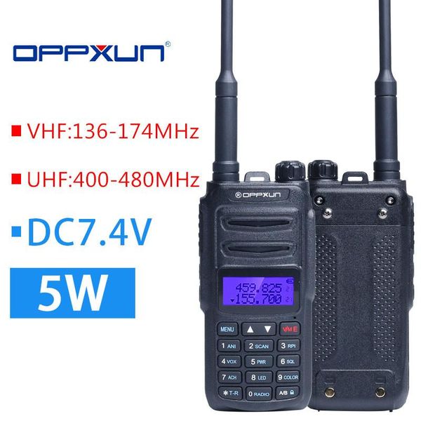 optional 5w 8w oppxun uv8r walkie talkie 10 km 136-174 mhz 400-470 walkie-talkie hunting radio
optional 5w 8w oppxun uv8r walkie talkie 10 km 136-174 mhz 400-470 walkie-talkie hunting radio