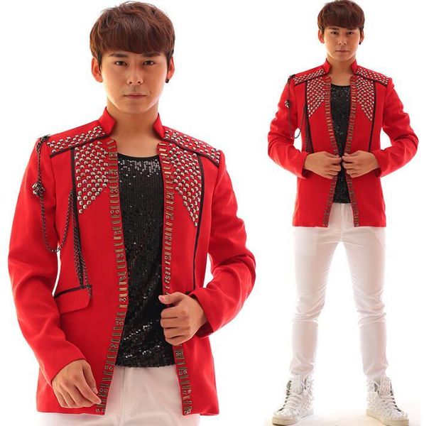 red rock men suit designs acrylic diamond costume stage for singers blazers 2021 dance clothes jacket style dress slim men's suits &, White;black
red rock men suit designs acrylic diamond costume stage for singers blazers 2021 dance clothes jacket style dress slim men's suits &, White;black