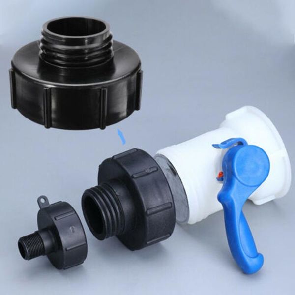 watering equipments ibc adapter s100x8 (100mm) to reduce s60x6 (60mm) tank connector for water tanks containers 640l - 1000l
watering equipments ibc adapter s100x8 (100mm) to reduce s60x6 (60mm) tank connector for water tanks containers 640l - 1000l