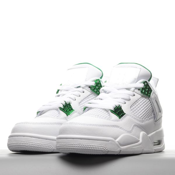 jumpman 4s white green sports basketball shoes for men and women 36-46 
jumpman 4s white green sports basketball shoes for men and women 36-46