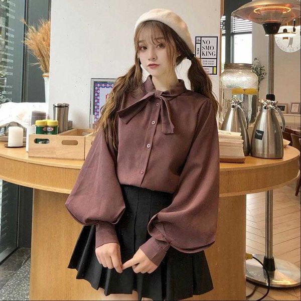 lolita girls long sleeve peter women shirts pan collar pink bowknot white blouse japanese school k65
lolita girls long sleeve peter women shirts pan collar pink bowknot white blouse japanese school k65