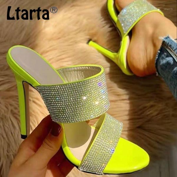 sandals ltarta 2021 summer fashion rhinestone stiletto women's shoes green slip on slides women mules party lxm1, Black
sandals ltarta 2021 summer fashion rhinestone stiletto women's shoes green slip on slides women mules party lxm1, Black