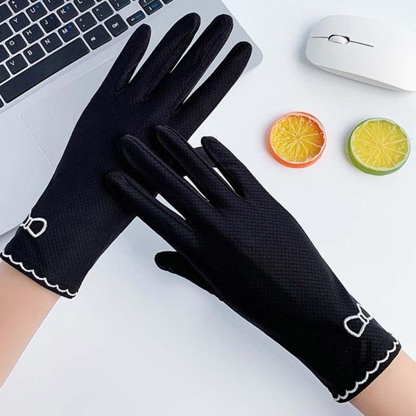 five fingers gloves summer silk sun protection ladies bow tree pattern glove women' outdoor riding uv thin sports mitten, Blue;gray
five fingers gloves summer silk sun protection ladies bow tree pattern glove women' outdoor riding uv thin sports mitten, Blue;gray