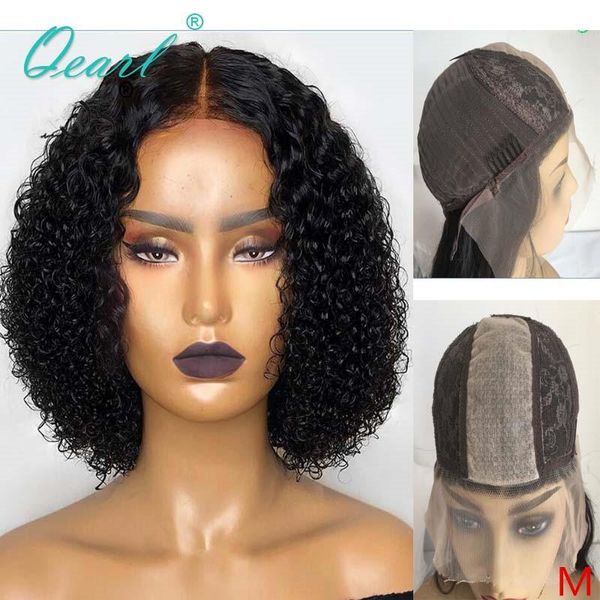 silk lace wig short bob curly human hair wigs for black women brazilian remy 2x5 deep middle part 150% qearl1, Black;brown
silk lace wig short bob curly human hair wigs for black women brazilian remy 2x5 deep middle part 150% qearl1, Black;brown