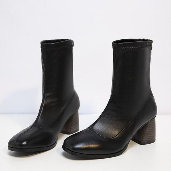 boots winter women's pu leather ladies square toe short plush female ankle boot fashion 2021 woman mid heel botas mujer zipper, Black
boots winter women's pu leather ladies square toe short plush female ankle boot fashion 2021 woman mid heel botas mujer zipper, Black
