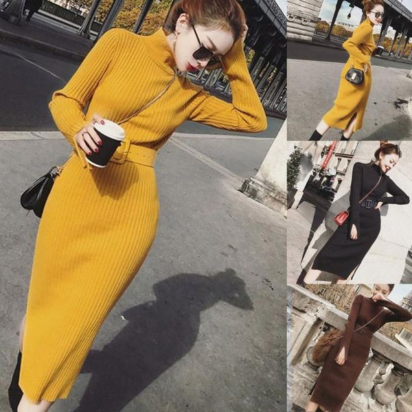 women's sweaters fashion mujer suéteres sweater knitting o-neck long sleeve solid sashes slim dress yellow,black,coffee, White;black
women's sweaters fashion mujer suéteres sweater knitting o-neck long sleeve solid sashes slim dress yellow,black,coffee, White;black