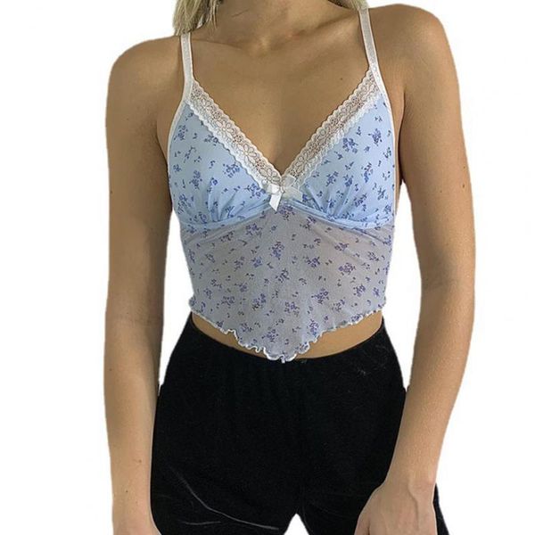 tank sling perspective polyester splicing camisole for jeans women's tanks & camis, White
tank sling perspective polyester splicing camisole for jeans women's tanks & camis, White