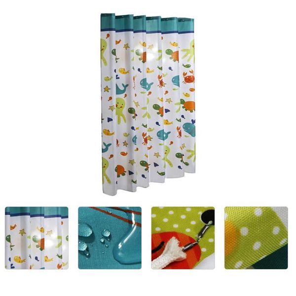 bathroom waterproof shower curtain adorable cartoon pattern with hooks curtains
bathroom waterproof shower curtain adorable cartoon pattern with hooks curtains