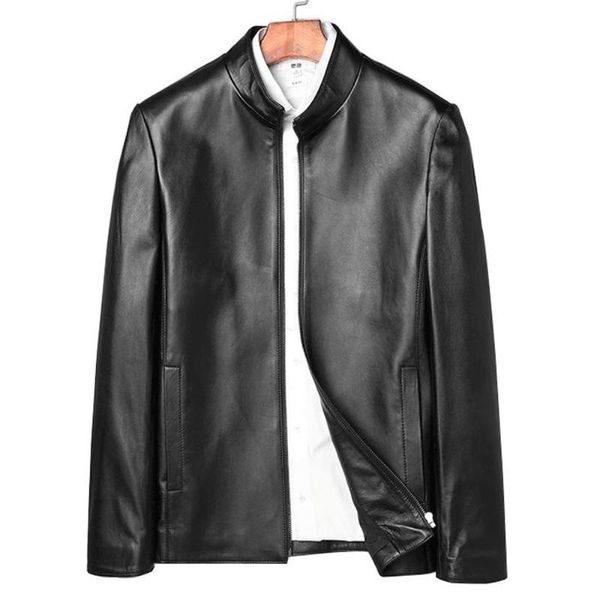 men's leather & faux 100% genuine sheepskin men jacket regular male black coat casual natural zipper spring 4xl
men's leather & faux 100% genuine sheepskin men jacket regular male black coat casual natural zipper spring 4xl
