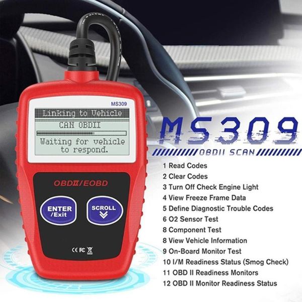 code readers & scan tools universal car fault reader engine scanner diagnostic reset tool ms309 automobile diagnosis instrument obd2
code readers & scan tools universal car fault reader engine scanner diagnostic reset tool ms309 automobile diagnosis instrument obd2