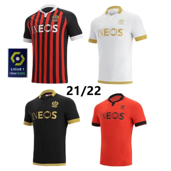 men's t-shirts maillot de foot 21 22 ogc nice soccer 2021 2022 home away third lemina kluivert stengs todibo lees melou gouiri dolbe, White;black
men's t-shirts maillot de foot 21 22 ogc nice soccer 2021 2022 home away third lemina kluivert stengs todibo lees melou gouiri dolbe, White;black