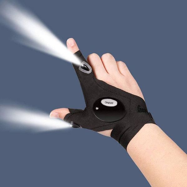 cycling gloves outdoor led non-slip fingerless for night running camping fishing rescue tools repairing gadget, Black
cycling gloves outdoor led non-slip fingerless for night running camping fishing rescue tools repairing gadget, Black