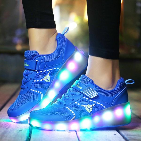 sneakers lemai children breathable led light single wheel roller shoes runaway, Black;red
sneakers lemai children breathable led light single wheel roller shoes runaway, Black;red