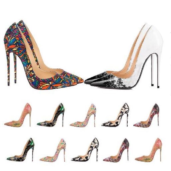 women red bottom high heels pointed toes luxurys designers shoes genuine leather pumps lady wedding sandals flower print, Black
women red bottom high heels pointed toes luxurys designers shoes genuine leather pumps lady wedding sandals flower print, Black