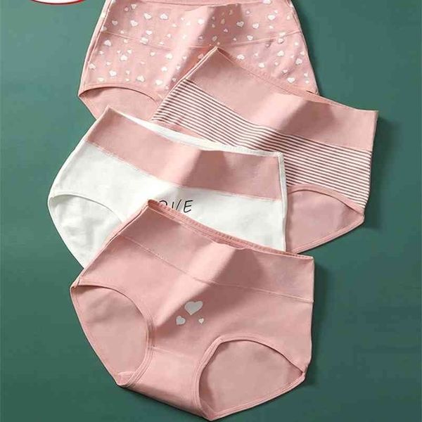 langsha 4pcs/set pantie soft cotton high waist slimming underwear female seamless briefs breathable girls lingerie 210730, Black;pink
langsha 4pcs/set pantie soft cotton high waist slimming underwear female seamless briefs breathable girls lingerie 210730, Black;pink