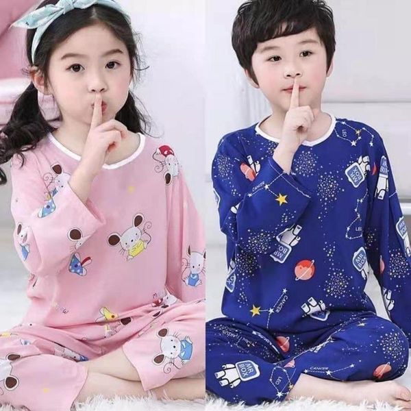 pajamas children summer thin homewear suit cartoon printed autumn pyjama kids boy nightwear modal girls sleepwear set, Blue;red
pajamas children summer thin homewear suit cartoon printed autumn pyjama kids boy nightwear modal girls sleepwear set, Blue;red