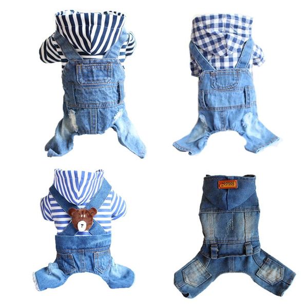 dog apparel stripe denim pet clothes jean hoodies jumpsuits coat clothing for small dogs plaid casual chihuahua four-feet jacket
dog apparel stripe denim pet clothes jean hoodies jumpsuits coat clothing for small dogs plaid casual chihuahua four-feet jacket