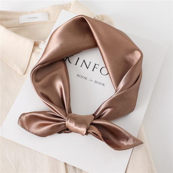 scarves fashion silk square scarf for women 60cm satin neck hair tie band bag warp soft neckerchief hijabs head female foulard, Blue;gray
scarves fashion silk square scarf for women 60cm satin neck hair tie band bag warp soft neckerchief hijabs head female foulard, Blue;gray