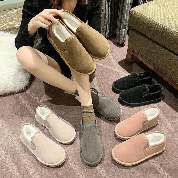 boots winter women shoes 2021 fashionable peas comfortable light round head flat plush velvet warm cottonshoes, Black
boots winter women shoes 2021 fashionable peas comfortable light round head flat plush velvet warm cottonshoes, Black