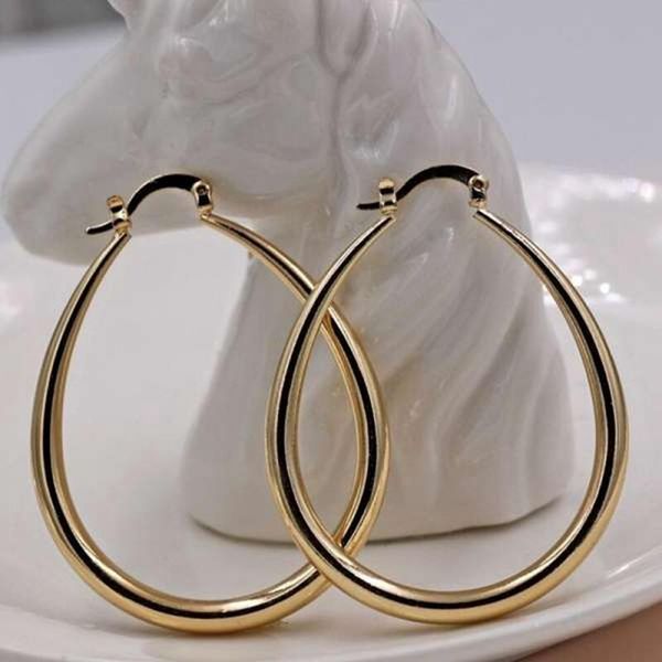 hoop & huggie circle women earrings exaggerated ear loop smooth ring round earring jewelry wholesale, Golden;silver
hoop & huggie circle women earrings exaggerated ear loop smooth ring round earring jewelry wholesale, Golden;silver