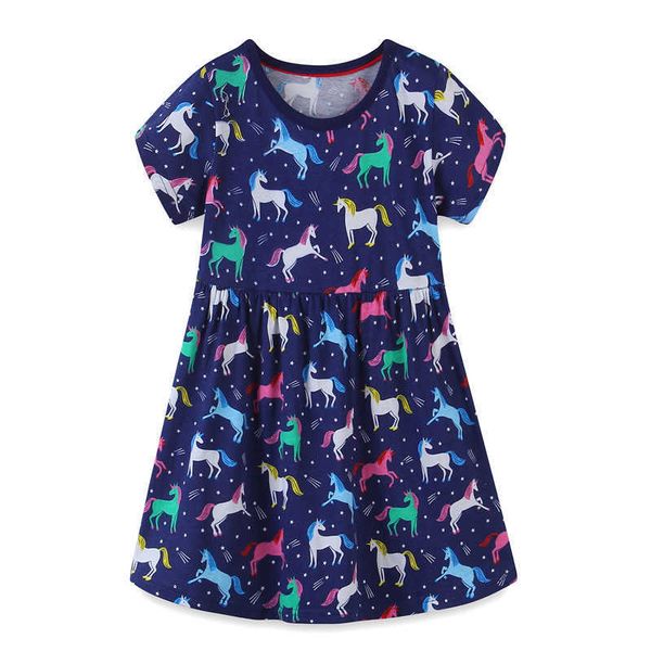 jumping meters brand rainbow princess girls dresses 100% cotton summer children clothes fashion tunic kids party dress 210529, Red;yellow
jumping meters brand rainbow princess girls dresses 100% cotton summer children clothes fashion tunic kids party dress 210529, Red;yellow
