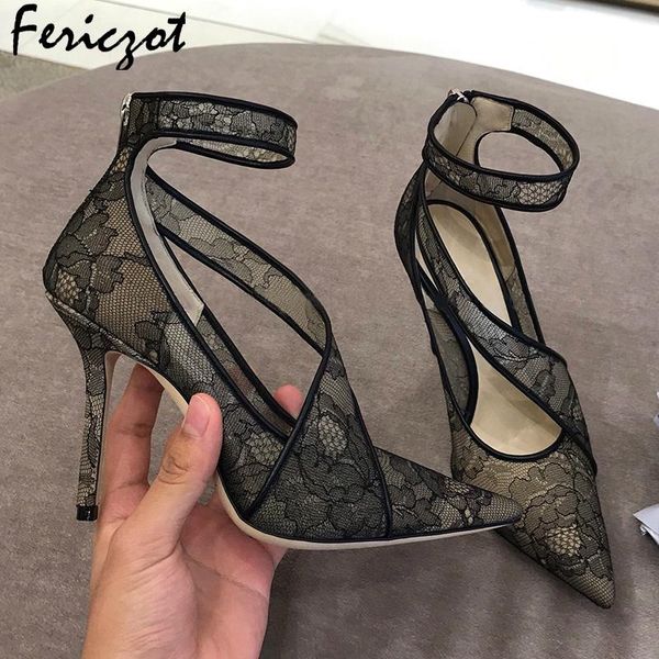 dress shoes fericzot pointed toe air mesh women pumps high heel zip les stiletto elegant concise casual wedding, Black
dress shoes fericzot pointed toe air mesh women pumps high heel zip les stiletto elegant concise casual wedding, Black