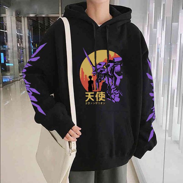 japane anime evangelion men hoodi fashion purple graphics winter oversize long sve sweatshirts cloth, Black
japane anime evangelion men hoodi fashion purple graphics winter oversize long sve sweatshirts cloth, Black