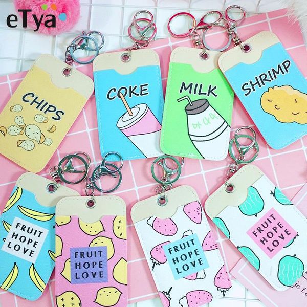 card holders summer fresh fruit cover with keyring key chain bags case bank holder student id bus wallet, Brown;gray
card holders summer fresh fruit cover with keyring key chain bags case bank holder student id bus wallet, Brown;gray