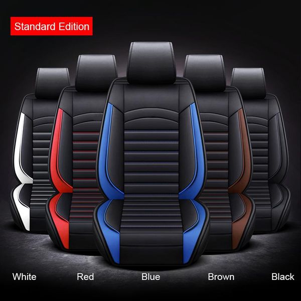 car seat covers 5-seat pu leather front + rear fashion style auto interior for fiesta ecosport focus taurus edge
car seat covers 5-seat pu leather front + rear fashion style auto interior for fiesta ecosport focus taurus edge