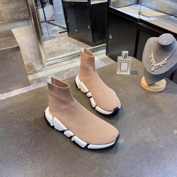 designer socks shoes woman shoe fashion knitted elastic sock boots male with box size 35-45, Black
designer socks shoes woman shoe fashion knitted elastic sock boots male with box size 35-45, Black