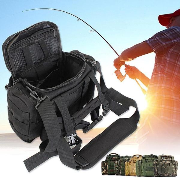 fishing accessories portable tackle bag pack waist shoulder waterproof box reel lure gear storage camouflage
fishing accessories portable tackle bag pack waist shoulder waterproof box reel lure gear storage camouflage