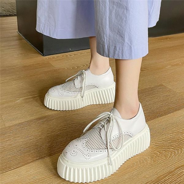 boots fashion sneakers women lace up genuine leather wedges high heel ankle female breathable platform pumps shoes casual, Black
boots fashion sneakers women lace up genuine leather wedges high heel ankle female breathable platform pumps shoes casual, Black